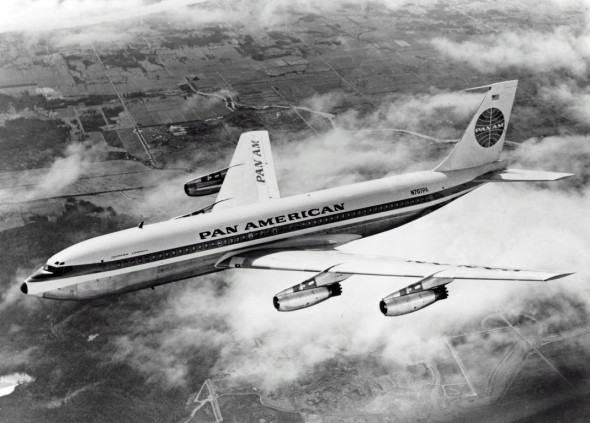 První Boeing 707 pro Pan Am foto Pan American World Airways