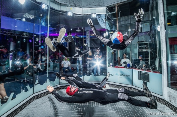 1. Mistrovství světa v indoor skydivingu Praha Lertňany