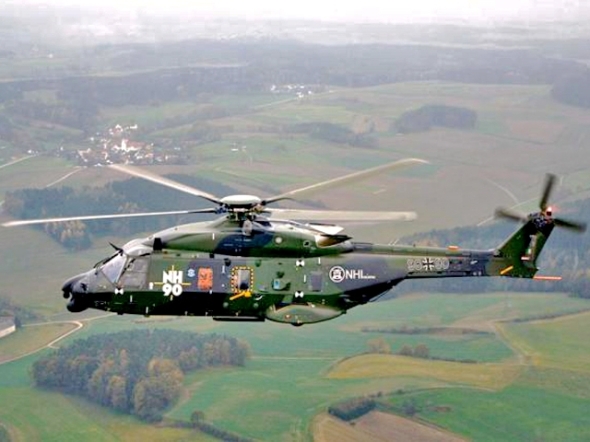 vrtulník NH 90