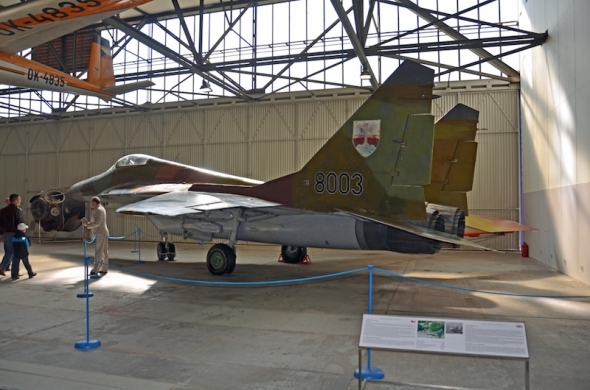 československý MiG 29 letecké muzeum Kbely