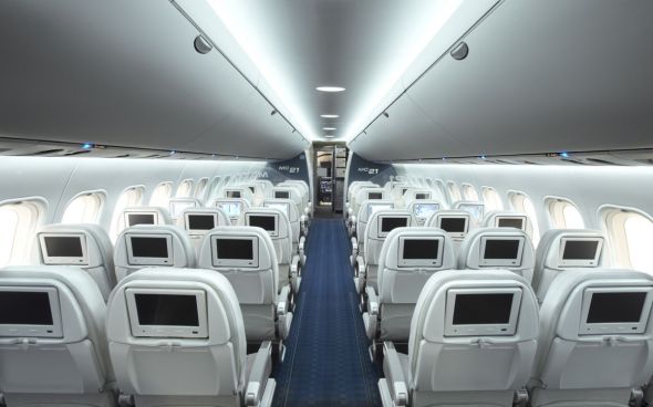 MC 21 cabine seats view