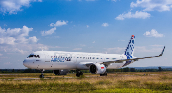Airbus A321neo Budapešť