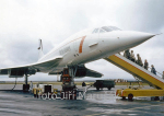 Concorde poprvé na letišti Praha Ruzyně
