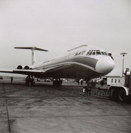 Iljušin Il 62 Praha Ruzyně Aeroflot