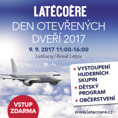 Latecoere den otevřených dveří Praha 2017