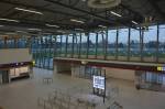 Terminál letiště Pardubice před dokončením interiér