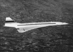 První prototyp Concorde nedaleko Marseille