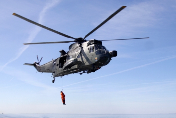 vrtulník Sea King BundesMarine