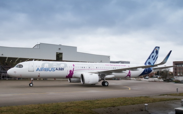Airbus dokončil první letoun A321neo s úpravou ACF