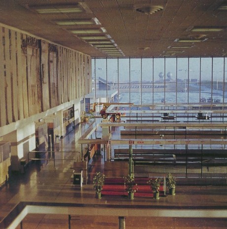 1969 zahraniční odbavení letiště Praha Ruzyně