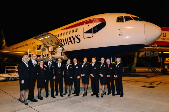 Boeing 767 british airways posádka poslední let