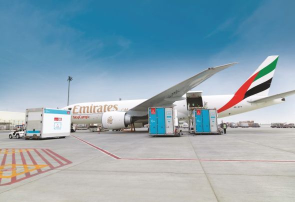 Emirates SkyCargo nakládání