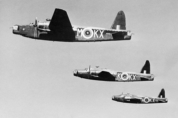 bombardéry Wellington 311 bombardovací squadrona RAF