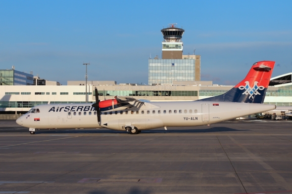 Letiště Praha Air Serbia ATR72