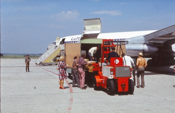 Boeing B 707-330C Lufthansa Praha Ruzyně