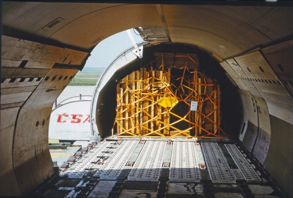 Boeing B 707-330C Lufthansa interior