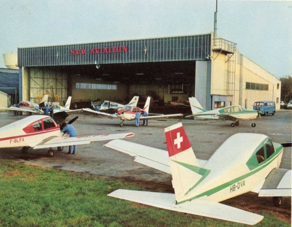 výroba letounů Socata GY-80 Horizon
