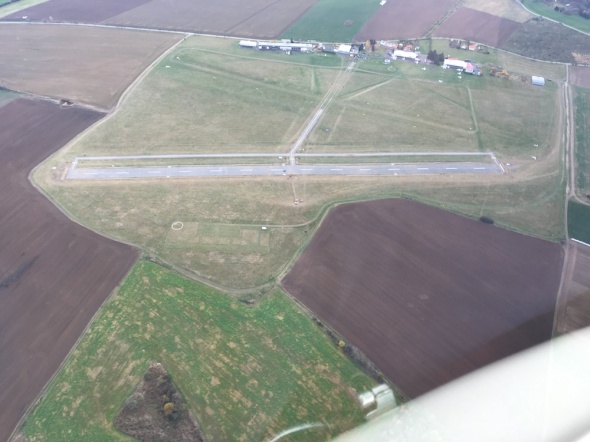 Nový dráhový systém letiště Benešov
