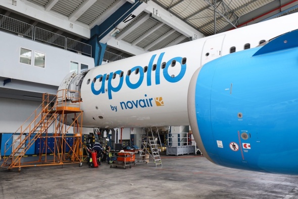 CSAT NovAir Airbus A321neo údržba