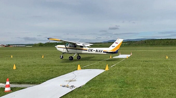 Mistrovství ČR v přesném létání 2021 Cessna C 152 OK - NAV